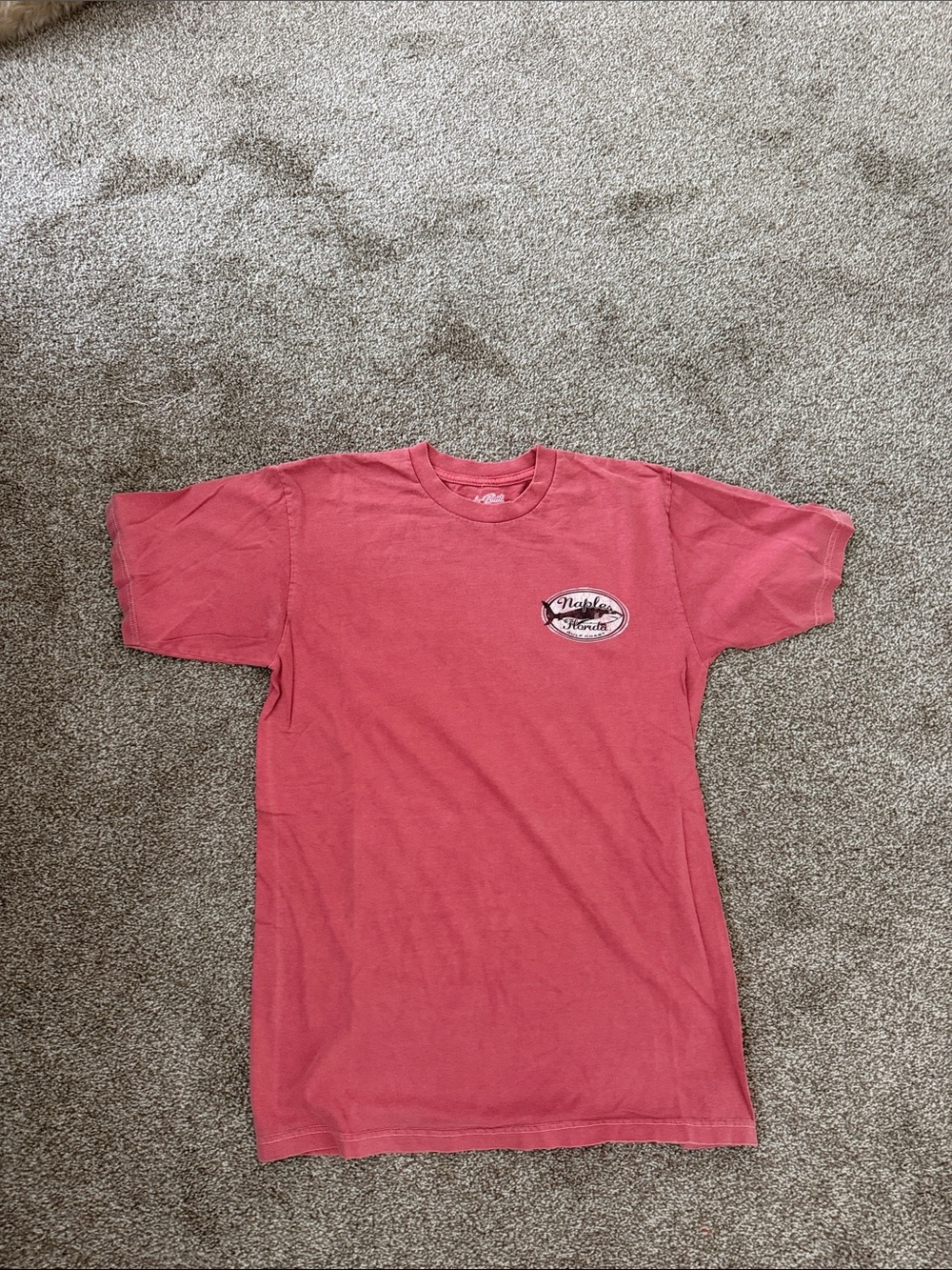 Short Sleeve Coral Logo Tee - Women's Casual Top